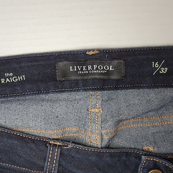 Liverpool The Straight size 16 jeans NWOT - Picture 5 of 10